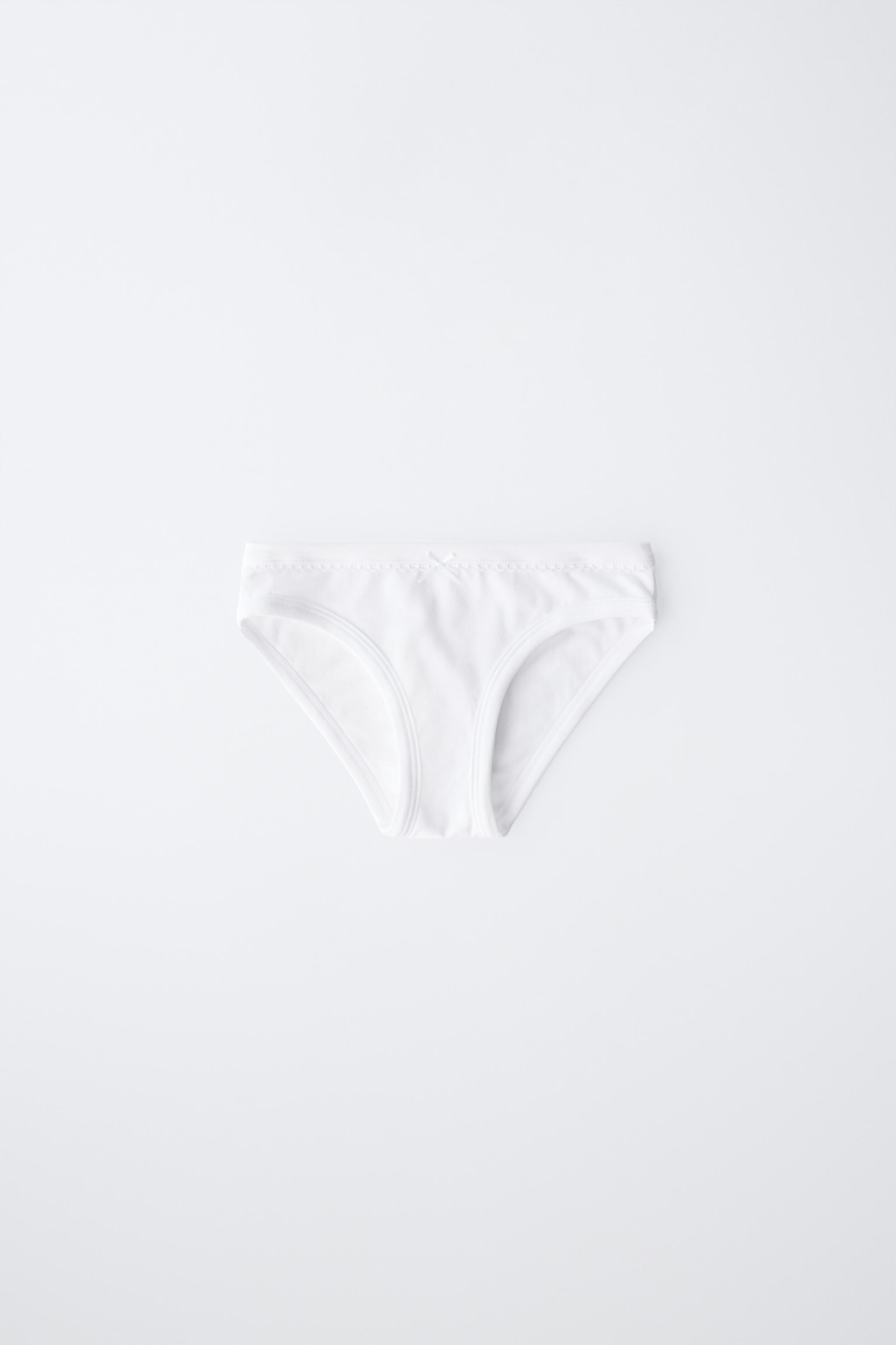 6-14 ANS/ LOT DE TROIS CULOTTES UNIES